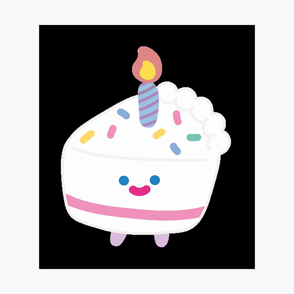 Dough Boy Pops Out From A Birthday Cake Saying Happy Birthday Sticker -  Holiday Time For Dough Boy Cute Adorable - Discover & Share GIFs