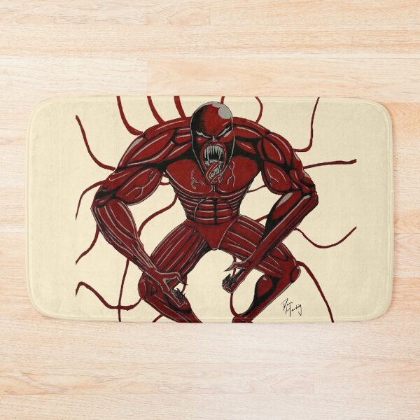 Item preview, "Red Demon" - original ballpoint ink art by Don Hartig designed and sold by Don Hartig Art.