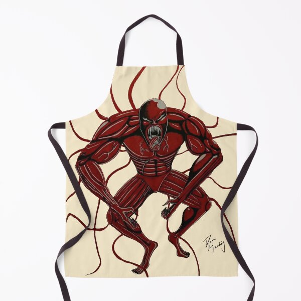 Item preview, "Red Demon" - original ballpoint ink art by Don Hartig designed and sold by Don Hartig Art.