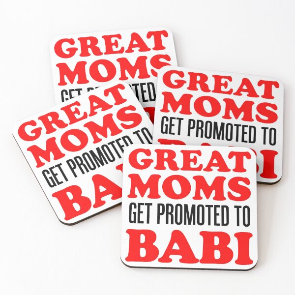 Item preview, Great Moms Promoted To Babi Czech Grandmother designed and sold by jaycartoonist.