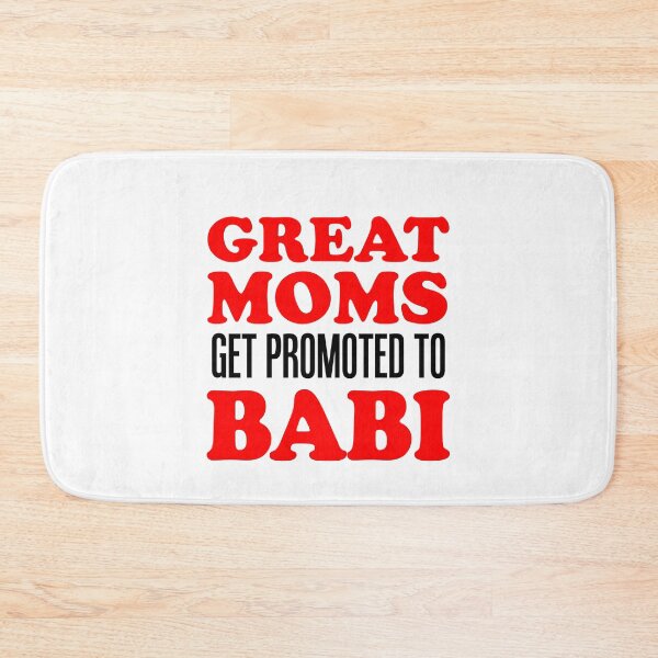 Item preview, Great Moms Promoted To Babi Czech Grandmother designed and sold by jaycartoonist.