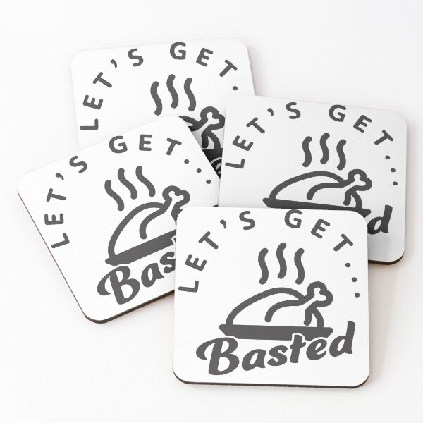 Item preview, Thanksgiving - Lets get Basted Turkey dark designed and sold by arendbotha.
