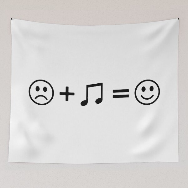 Item preview, Music is Happiness designed and sold by Gramophone Cafe.