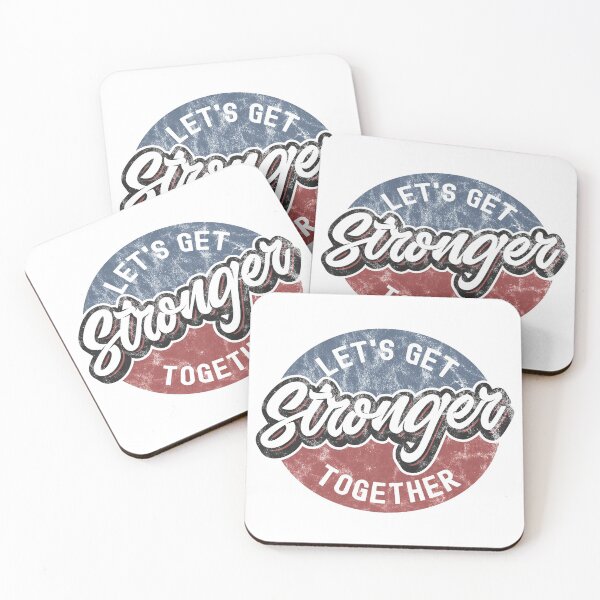 Item preview, Let's get stronger together designed and sold by csoDesign.