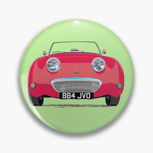 Item preview, Cherry Red Bug-eye/Frog-eye – the first little Healey with a big smile! 884 JVO designed and sold by Bigs66.