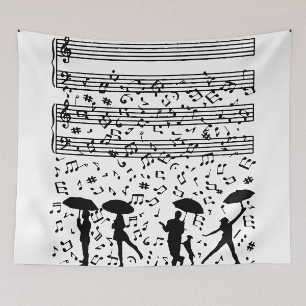 Item preview, Raining Music designed and sold by Gramophone Cafe.