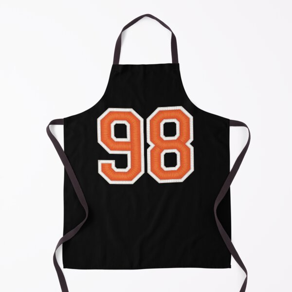 Item preview, Sports Number 98 Jersey Ninety-Eight Orange designed and sold by elhefe.