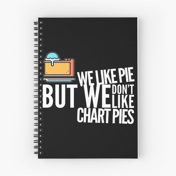 Item preview, We Like Pie, But we Don't Like Chart Pies (color white) designed and sold by Stornu2Ruedas.