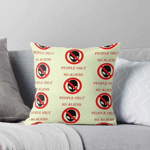 Item preview, No aliens, humans only designed and sold by helenkaiy.