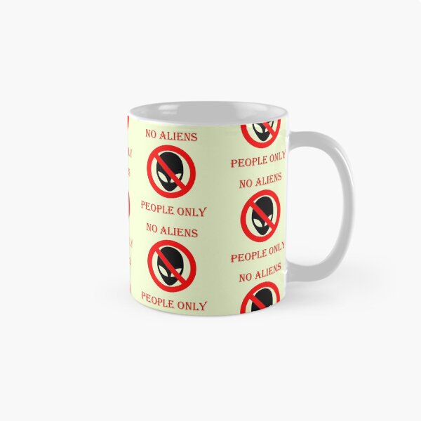 Item preview, No aliens, humans only designed and sold by helenkaiy.