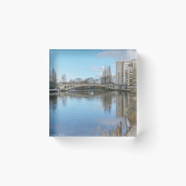 Item preview, The Thames Path At Reading Bridge designed and sold by IanWL.