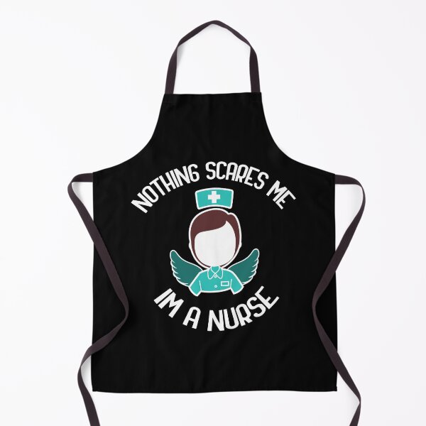 Item preview, Nothing scares me Im a nurse designed and sold by GoranDesign.