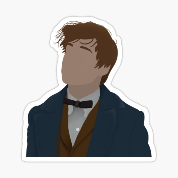 Newt Scamander Pegatina