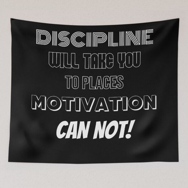 Item preview, Discipline Will Take You To Places. designed and sold by BofflingDesigns.