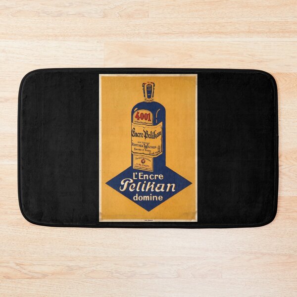 Item preview, retro lencre pelikan domine vintage reclame designed and sold by CorasPosters.
