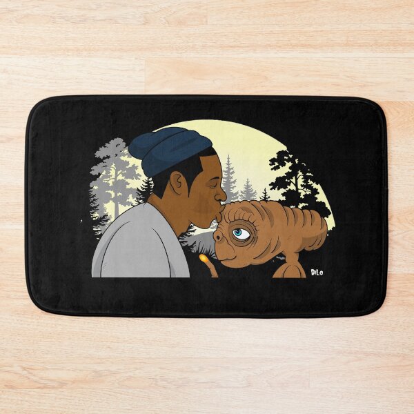 Item preview, Jay-Z kissing ET Alien Lover Nostalgia Icons designed and sold by DiLo-Draws.