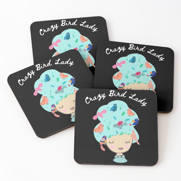 Item preview, Crazy Bird Lady designed and sold by TheCuppyShop.