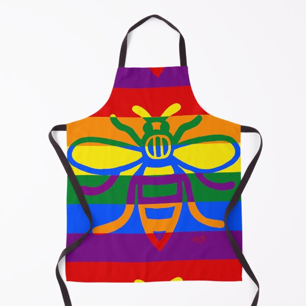 Item preview, Manchester Worker Bee Multicoloured LGBT 2020 designed and sold by MarkEdz.