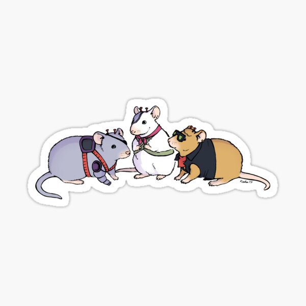 "Biker Mice from Mars" Sticker for Sale by koomalaama | Redbubble