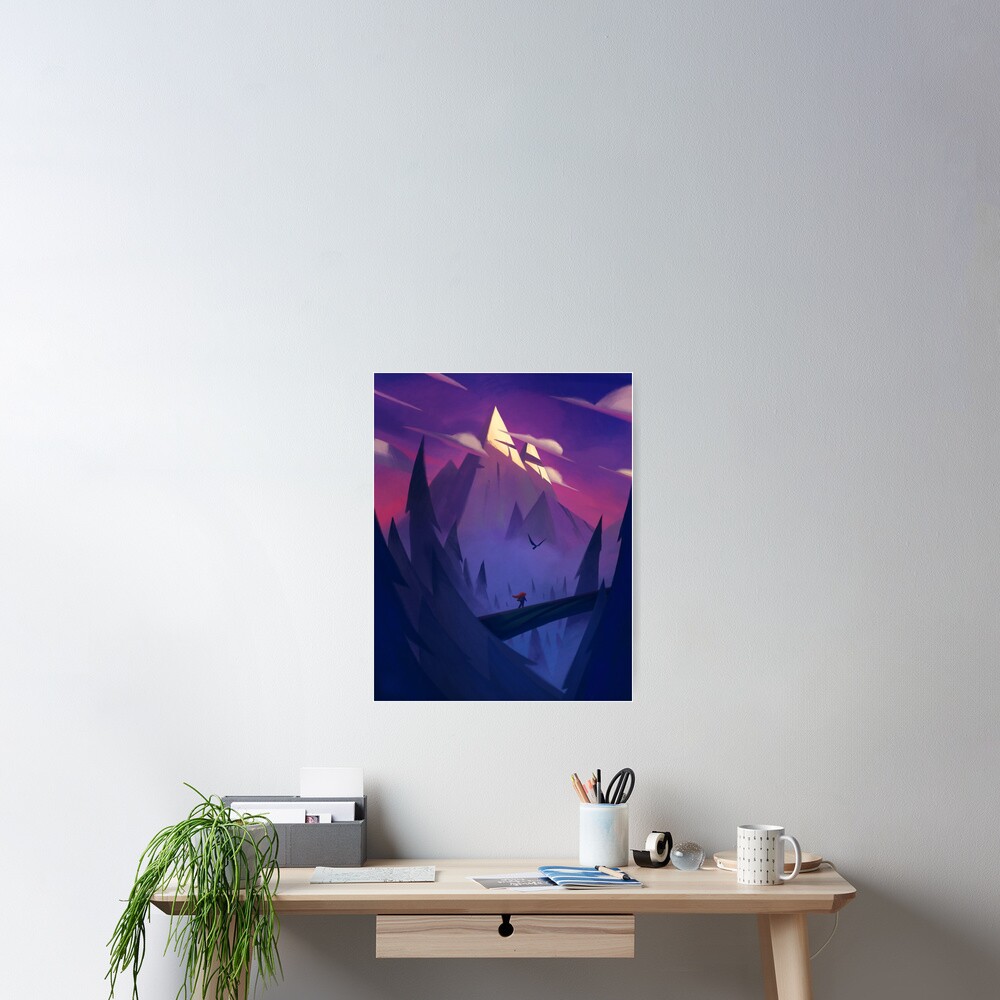 Celeste - Indie Game Poster