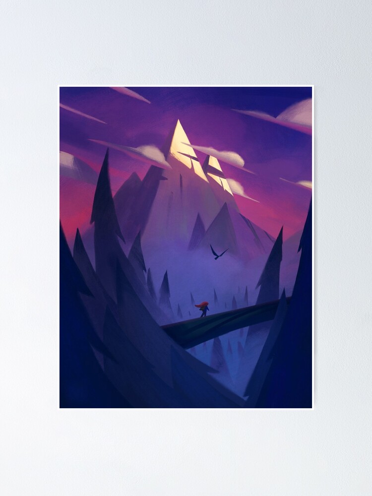 Alternate view of Celeste - Indie Game Poster