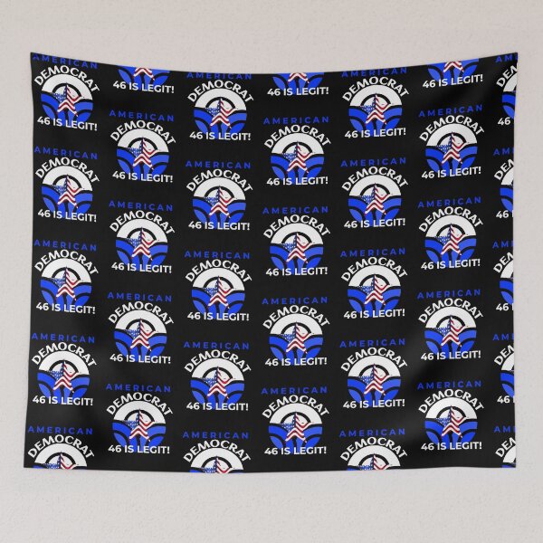 Item preview, American Democrat 46 is legit! designed and sold by Not A Typical  Teacher.