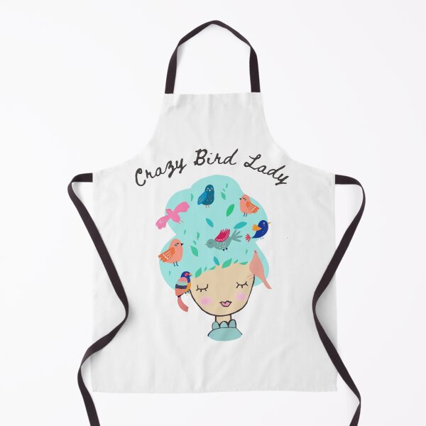 Item preview, Crazy Bird Lady designed and sold by TheCuppyShop.