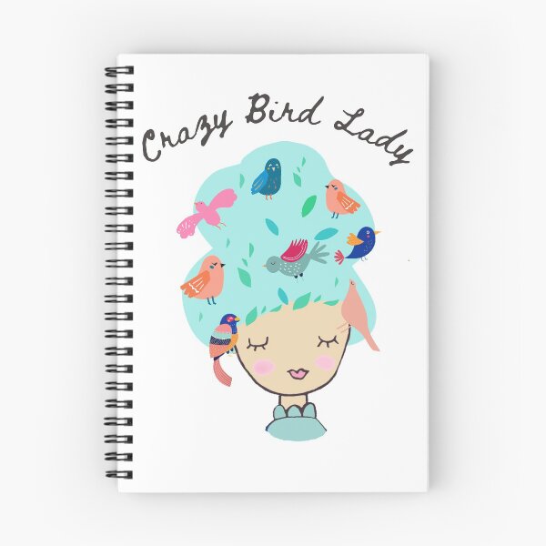 Item preview, Crazy Bird Lady designed and sold by TheCuppyShop.