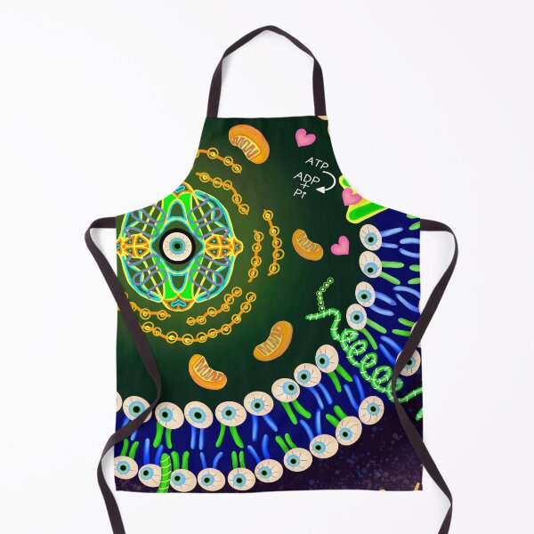 Item preview, Cellular Biology Psychedelic living cell designed and sold by Osher-BioArt.
