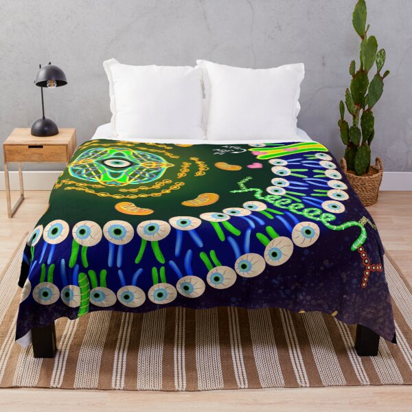 Item preview, Cellular Biology Psychedelic living cell designed and sold by Osher-BioArt.