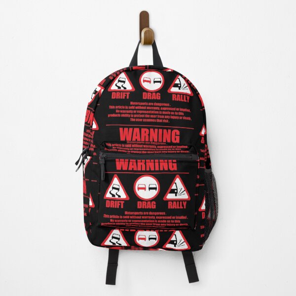 Item preview, Warning Drift Drag Rally designed and sold by LittleUtopia.
