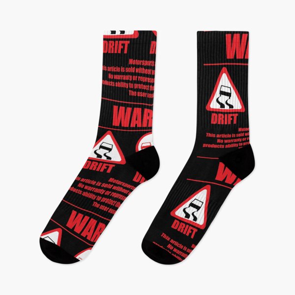 Item preview, Warning Drift Drag Rally designed and sold by LittleUtopia.