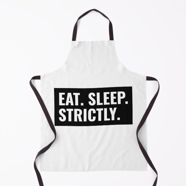 Item preview, Eat Sleep Strictly Box Text designed and sold by jacks-tees.