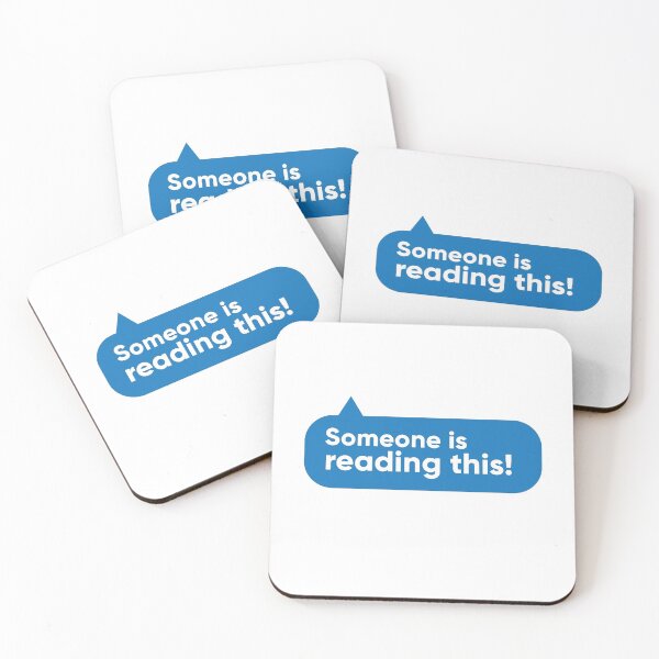 Item preview, Someone is reading this! designed and sold by Olivra.