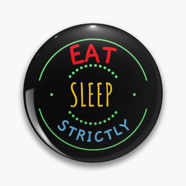 Item preview, Eat Sleep Strictly Cicle Text designed and sold by jacks-tees.
