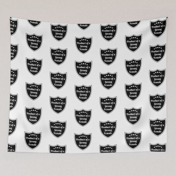 Item preview, Product of a strong female- black badge designed and sold by wiwiart.