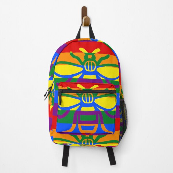 Item preview, Manchester Worker Bee Multicoloured LGBT 2020 designed and sold by MarkEdz.