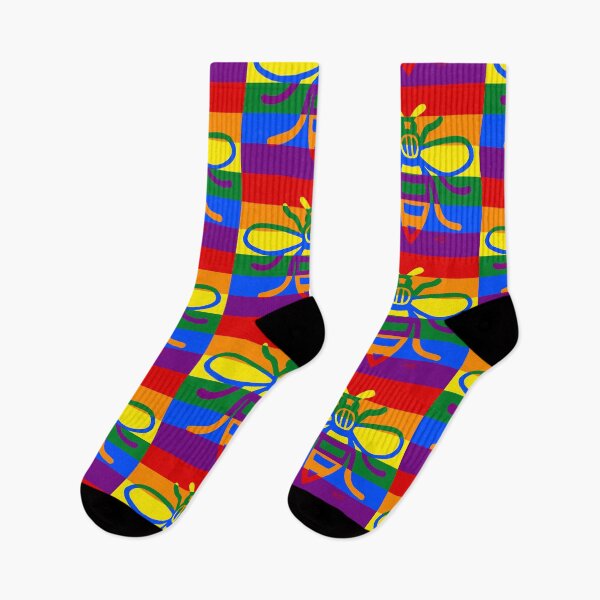 Item preview, Manchester Worker Bee Multicoloured LGBT 2020 designed and sold by MarkEdz.