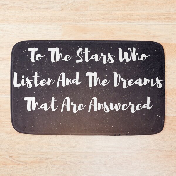 Item preview, To The Stars Who Listen And The Dreams That Are Answered designed and sold by AnnaAndVibes.