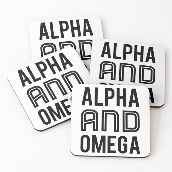 Item preview, Alpha and Omega, Revelation 22:13 designed and sold by bugtalk.