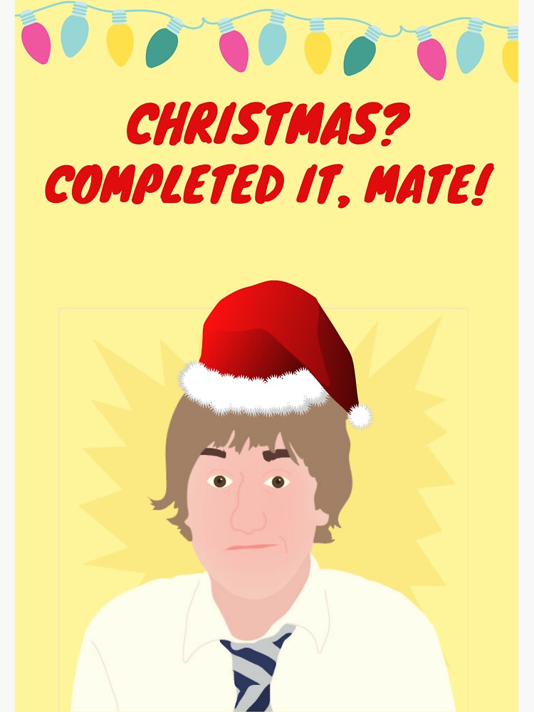 "The Inbetweeners Christmas? Completed It, Mate!" Sticker by