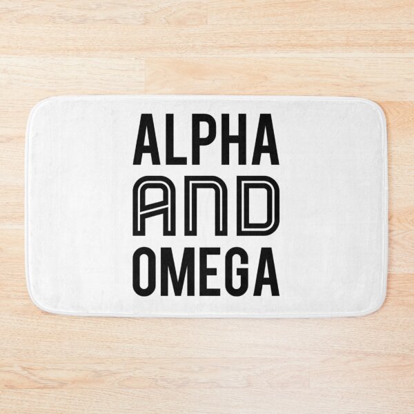 Item preview, Alpha and Omega, Revelation 22:13 designed and sold by bugtalk.