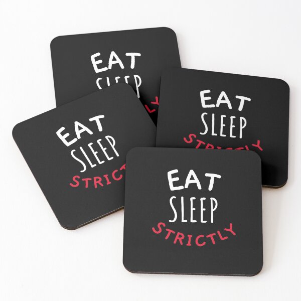 Item preview, Eat Sleep Strictly Cicle Text designed and sold by jacks-tees.