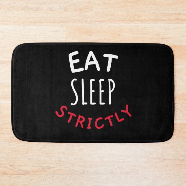 Item preview, Eat Sleep Strictly Cicle Text designed and sold by jacks-tees.