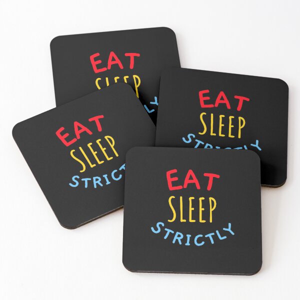 Item preview, Eat Sleep Strictly Cicle Text designed and sold by jacks-tees.