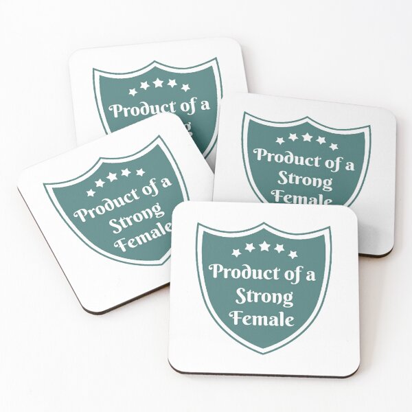 Item preview, Product of a strong female- light green badge designed and sold by wiwiart.