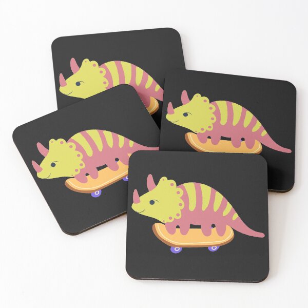 Item preview, Dinosaur on skateboard  designed and sold by NomadMessenger.