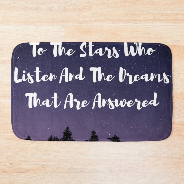 Item preview, To The Stars Who Listen And The Dreams That Are Answered designed and sold by AnnaAndVibes.