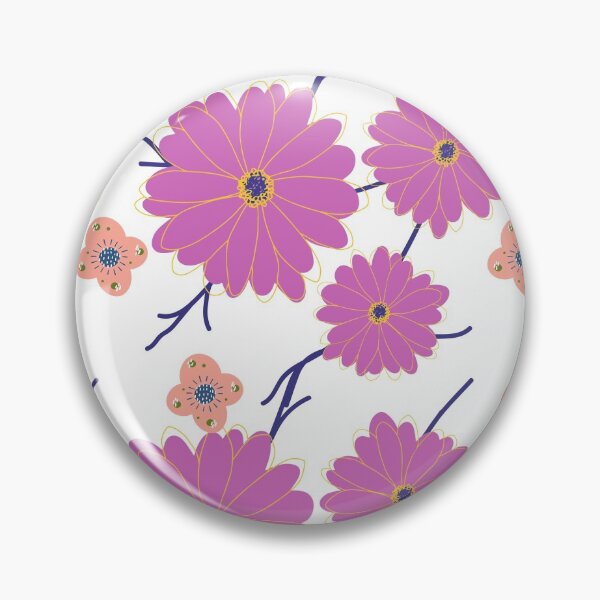 Item preview, PINK FLOWERS PATTERN designed and sold by TheStyleShop.