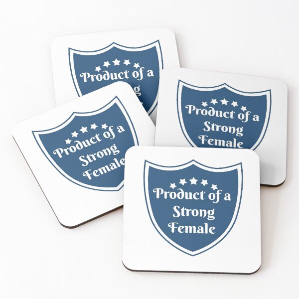 Item preview,  Product of a strong female- blue badge designed and sold by wiwiart.
